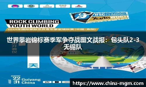 世界攀岩锦标赛季军争夺战图文战报：包头队2-3无锡队